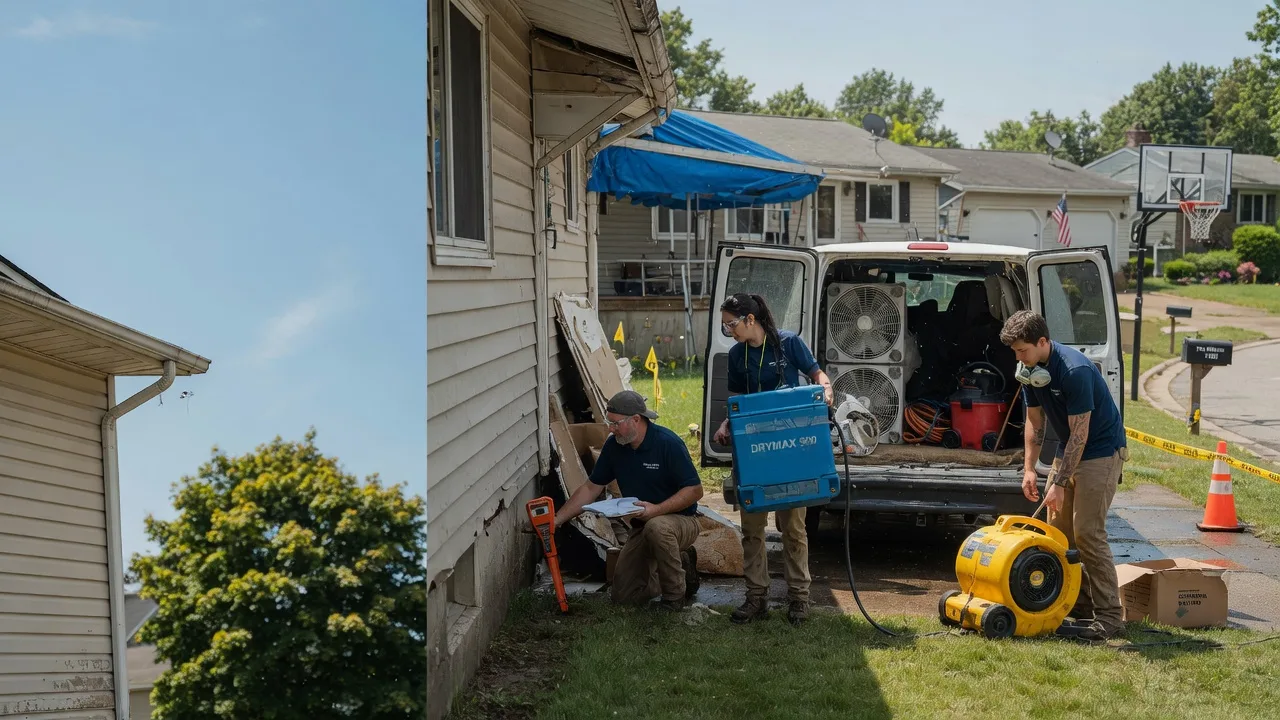 Ceiling Leak Cleanup in Minneapolis, MN near me